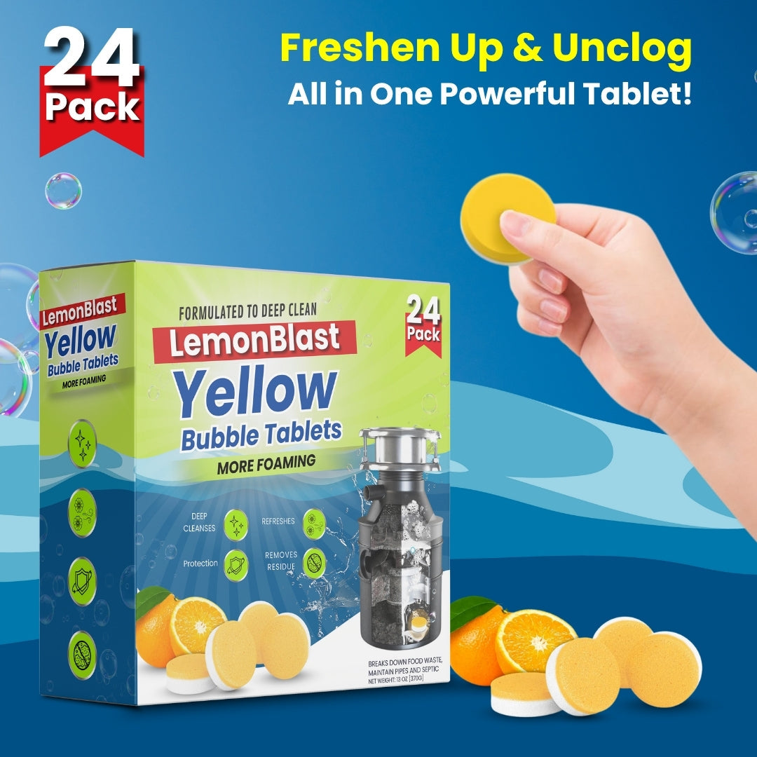 LemonBlast Yellow Bubble Tablets | 🔥FLAT 50% OFF SAVING🔥