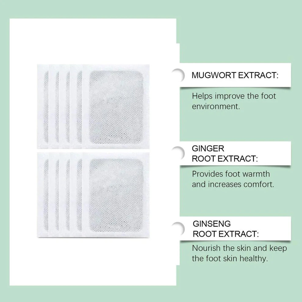 100% Herbal & Gentle Ingredient Detox Foot Pads BUY 1 GET 1 FREE