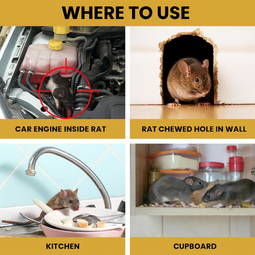 Rat Repellent Spray | BUY 1 GET 2 FREE!
